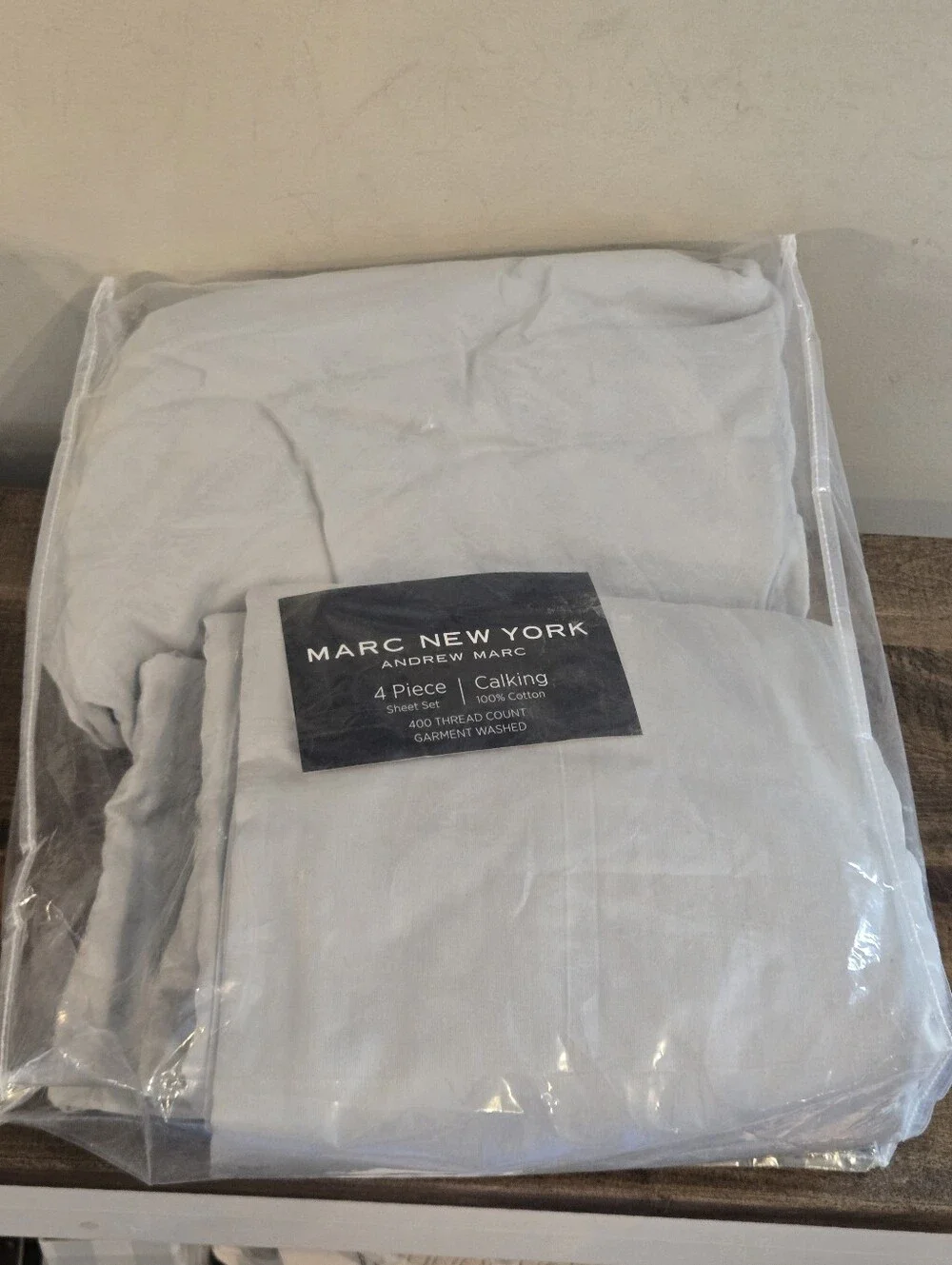 Marc New York Sheet Set in Light Sage Green